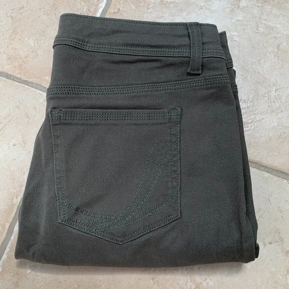 Style & Co Army Green Straight Leg High Waist Denim Jeans - Picture 1 of 9